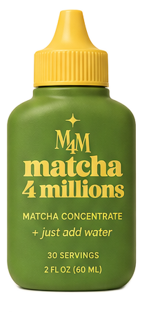 Matcha 4 Millions concentrate bottle